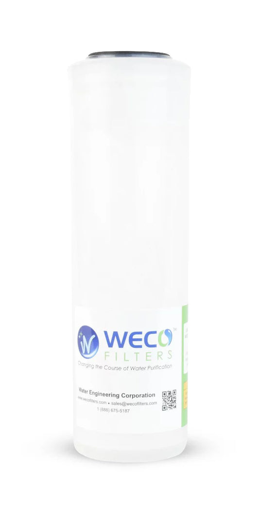 & Filter Neutralization 10" Blend for Chlorine Calcium ½ Custom 2 & " WECO x Cartridge GAC-CALC-1025 GAC Carbonate